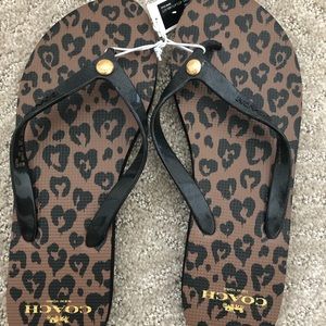 Ladies Coach Flip Flops